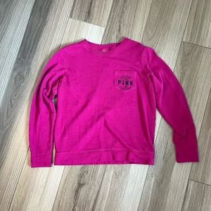 Victoria’s Secret pink crewneck sweatshirt